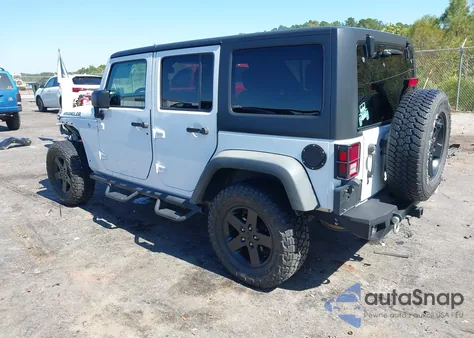 2016 Jeep Wrangler Unlimited Black Bear из США, поврежденный, VIN 1C4BJWDG1GL134329